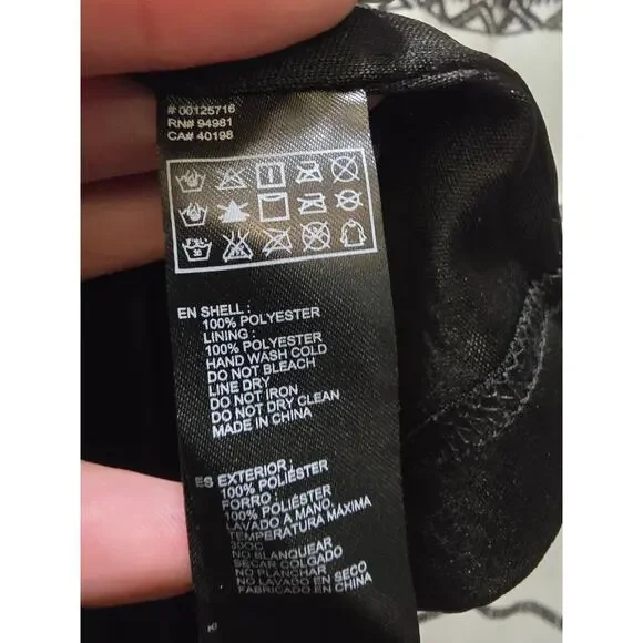 Forever 21 black beaded sequin embellished mini skirt large - Picture 10 of 10